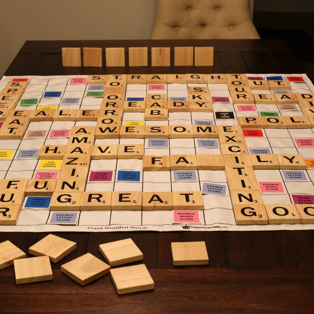 scrabble with letters