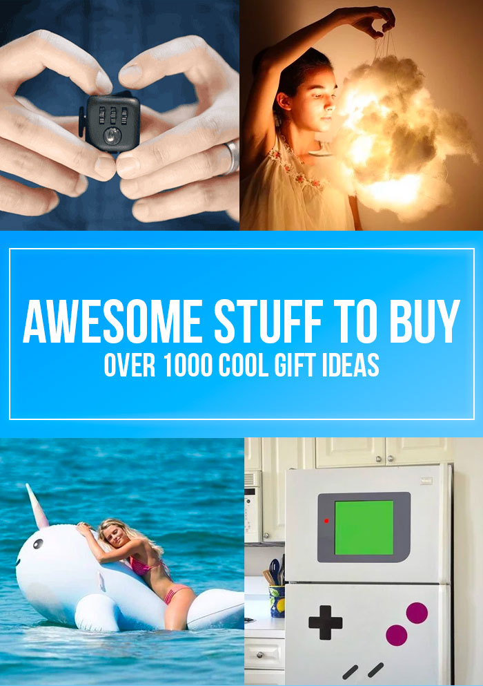 Awesome Stuff to Buy // Over 1000 Cool Gift Ideas