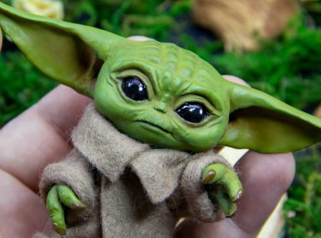 Baby Yoda Plush Doll